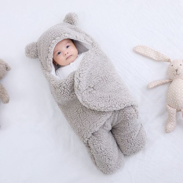 Autumn And Winter Thickened Anti-Shock Out Baby Quilt - Image 4